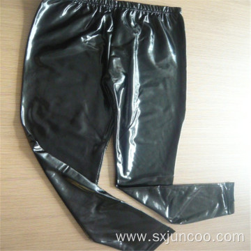 Fashion Comfortable 100% Polyester Leather Pants